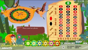 Prehistoric Roulette screenshot